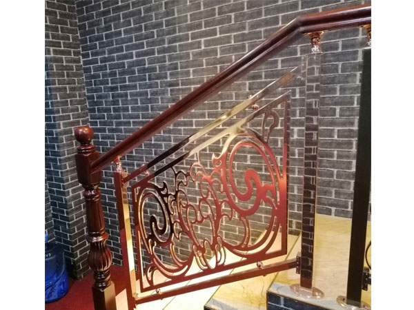 現代銅樓梯扶手